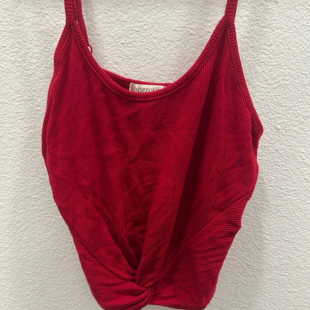 Bozzolo Red Women's Top